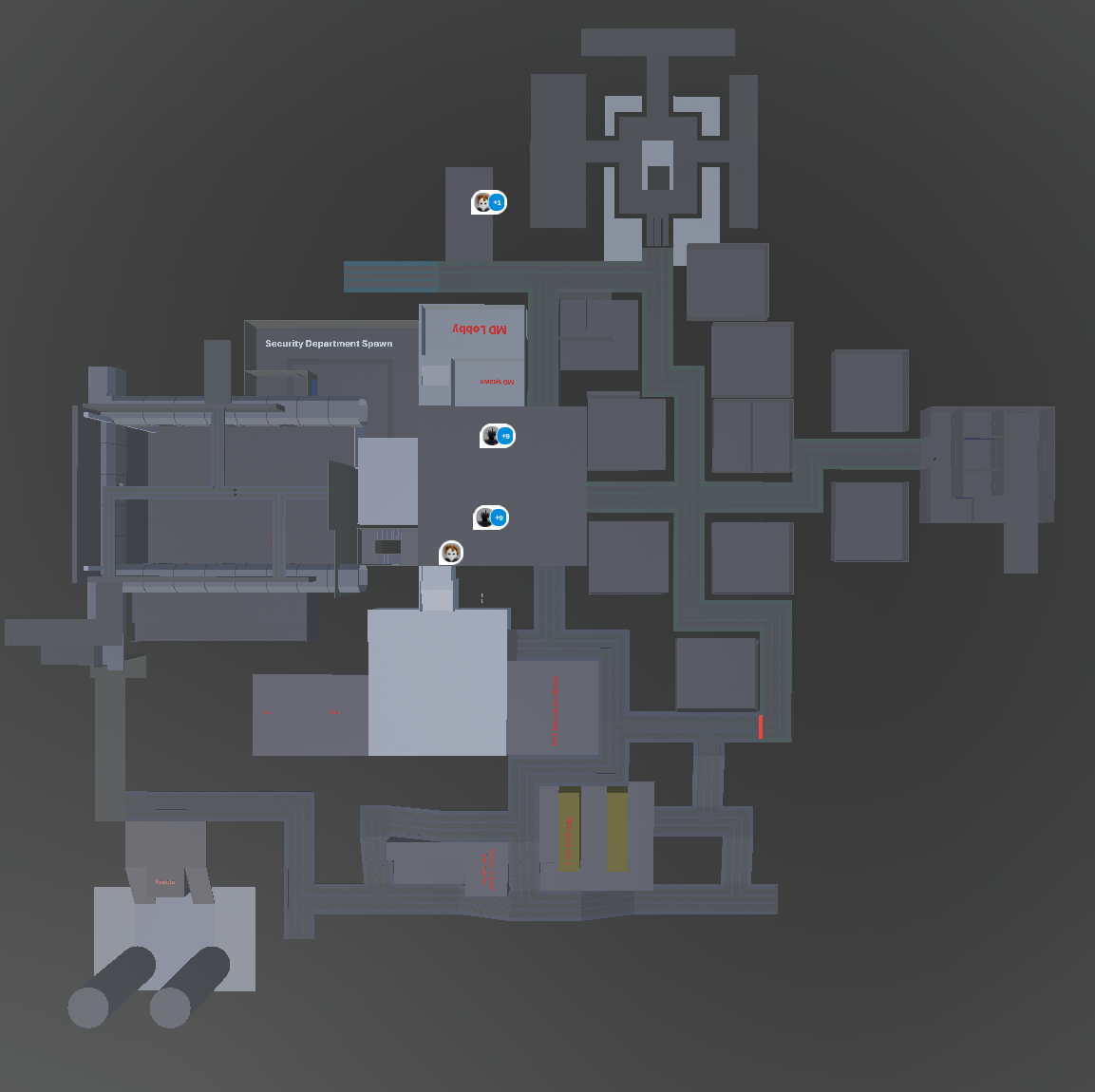 Early Map layout